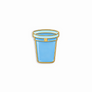 Deli Quart Container Enamel Pin – Bartender & Chef Pin