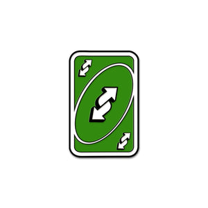 Uno Reverse Enamel Pin – Mover & Shaker Co