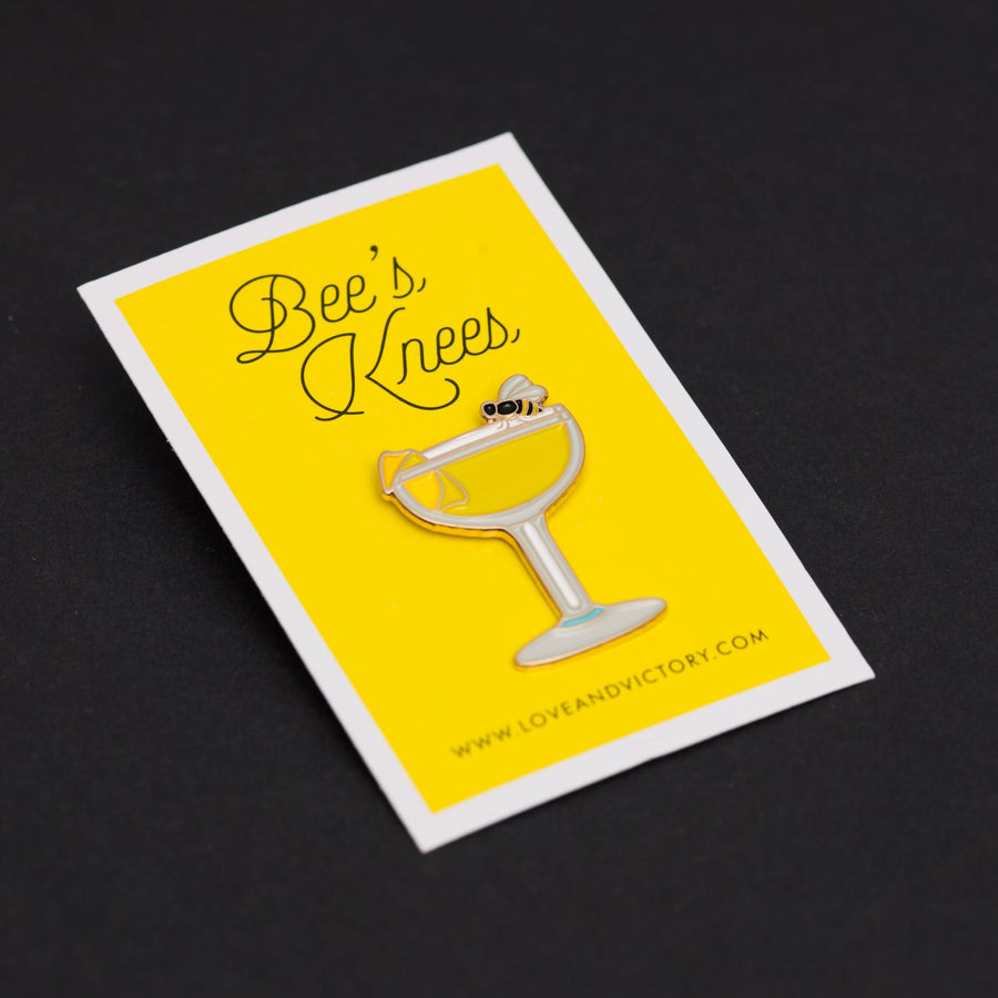 Bee’s Knees Cocktail Pin