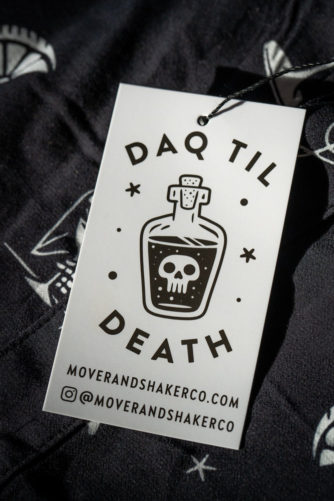 Daq Til Death Button-Up Shirt