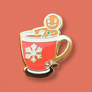 Gingerbread MartinI Cocktail Critters Pin