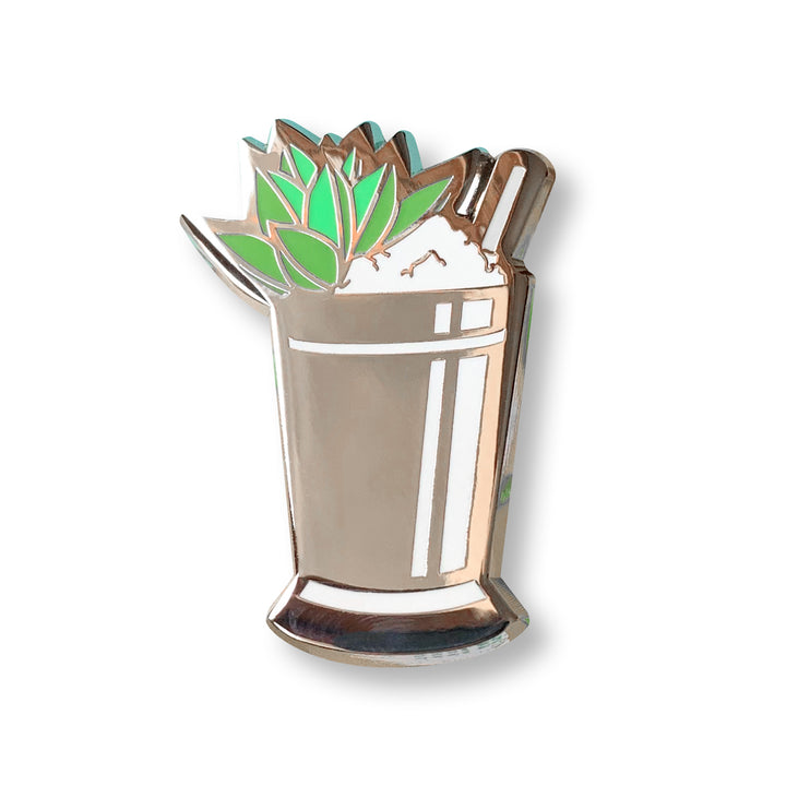 Mint Julep Cocktail Critters Pin