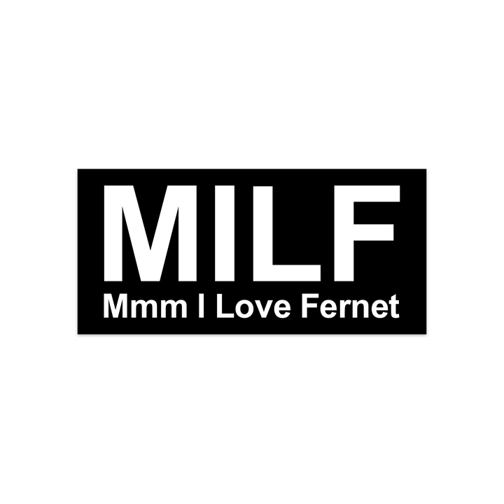 Mmm I Love Fernet Bumper Sticker