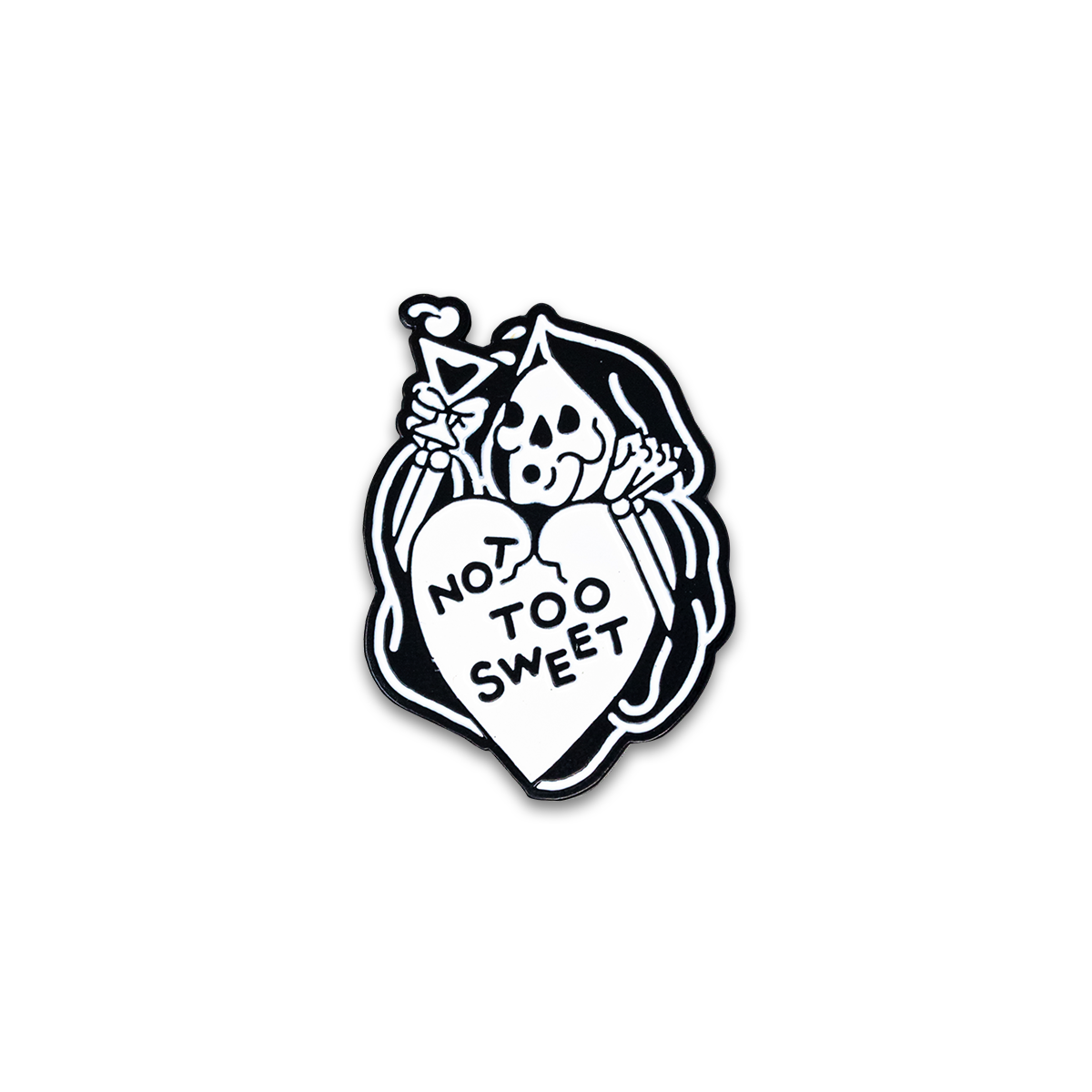 Not 2 Sweet Reaper Pin – Mover & Shaker Co