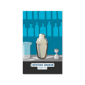 Shaker Cocktail Critters Pin