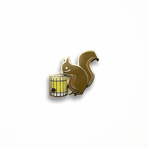 Nutty Squirrel Pin