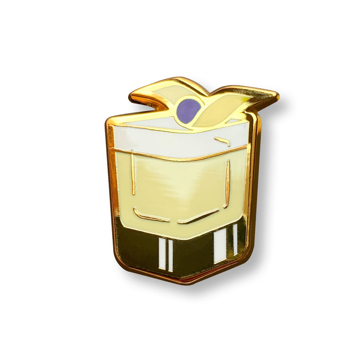 Whiskey Sour Cocktail Critters Pin