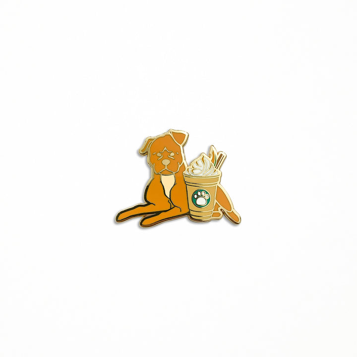 Pitbull x Pumpkin Spiced Latte Pin