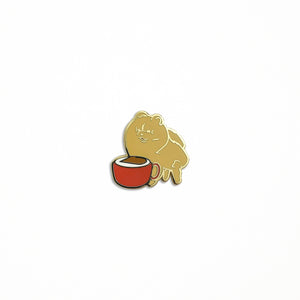 Pomeranian x Cappuccino Pin