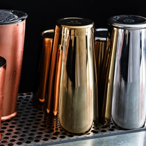 SET OF KORIKO® WEIGHTED SHAKING TINS {Copper-Plated}