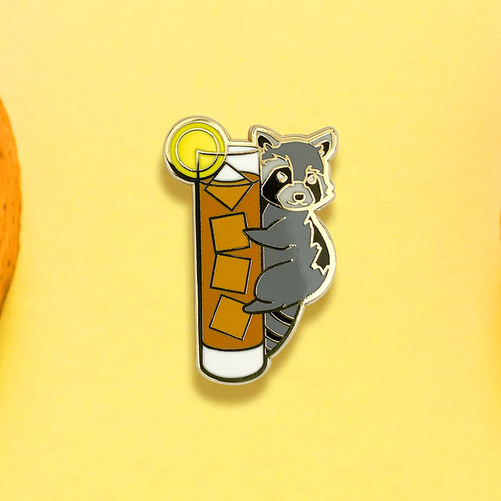Raccoon x Long Island Iced Tea Pin