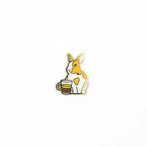 Dutch Rabbit x Espresso Pin