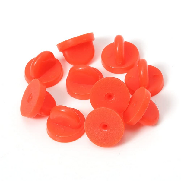Color Rubber Pin Backs (10 Pack) – Mover & Shaker Co